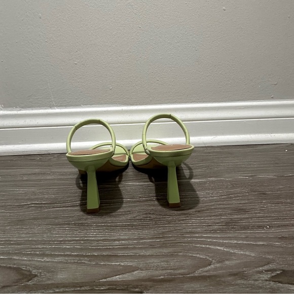 Abound Green Heeled Sandals - Picture 2 of 4